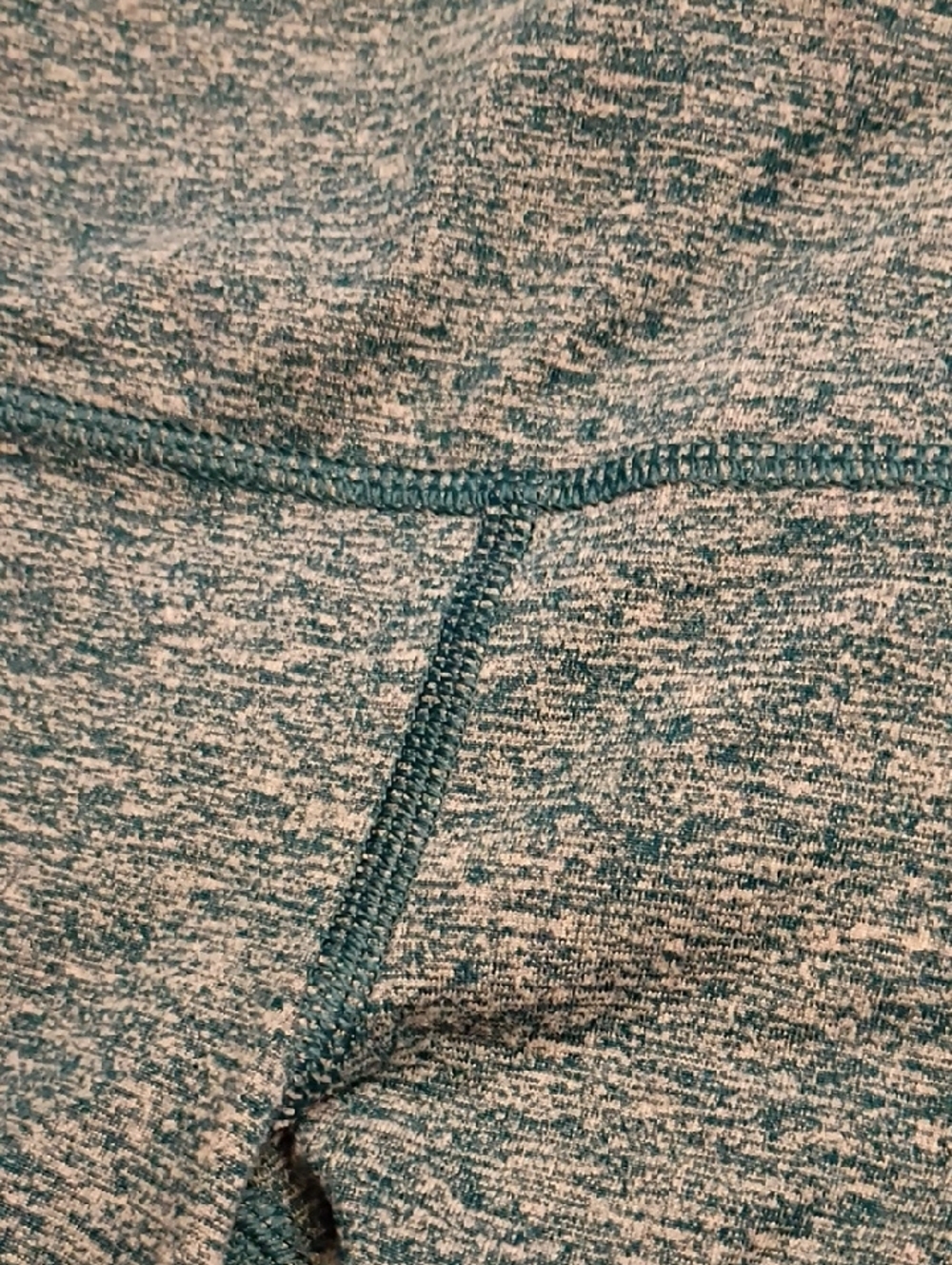 Patagonia Teal Blue Heathered Capri Leggings - Picture 8 of 12